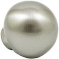 thumbnail image 4 of Die-Cast Round Bi-Fold Door Knob, 1-1/4 Inches, Satin Nickel by Stone Harbor Hardware, 4 of 4