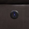 thumbnail image 3 of CorLivingPlush Power Reclining Bonded Leather Loveseat with USB Port, 3 of 9