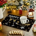 thumbnail image 2 of Smile Cheer Happy New Year Placemats 12x18 Inch Set of 4, 2 of 6