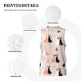 thumbnail image 3 of Xecao White And Black Rabbit print basketball shirt for both men and women, a unisex basketball jersey perfect for theme parties-Small, 3 of 6