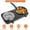 Black, variant on Countertop Double Burner Teqhome 2000W Cast Iron Electric Hot Plate for Cooking 5 Level Temperature Control Non Slip Rubber Feet Easy to Clean White