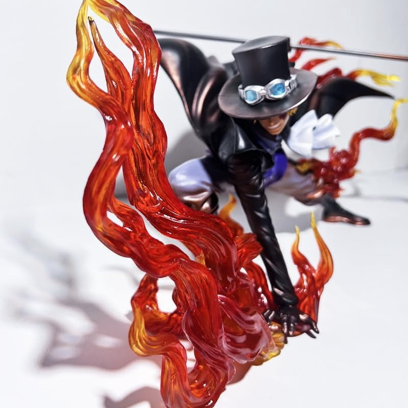 Sabo Figure Fighting Sabo Figures 22cm/8.7inch Anime Characters Figure Decor Action Figure PVC Action Characters Statue Ornament