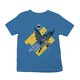 thumbnail image 1 of Playera Fan Army Justice League Talla 10 knight manga corta azul turquesa, 1 of 4