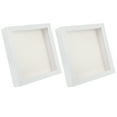 thumbnail image 3 of Miangastore 2 Pcs Cadre d'Affichage d'Insectes Matériau Synthétique Blanc Design Simple Décoration Maison, 3 of 8