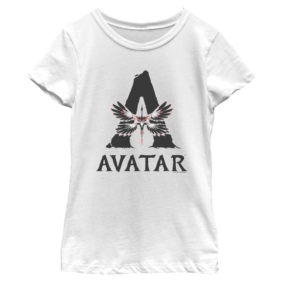 Girls Avatar: Fire and Ash Toruk Black Classic Logo T Shirt