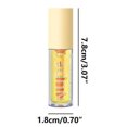 thumbnail image 3 of Brillo Labial Hot6sl Acetato En Color Frutas Efecto Espejo 4 Colores 2 Ml, 3 of 3