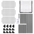 thumbnail image 4 of Newboti Furniture 3-SHELF WIRE RACK WITH COVER(1PACK),Inclouding one cover BN.4653, 4 of 9