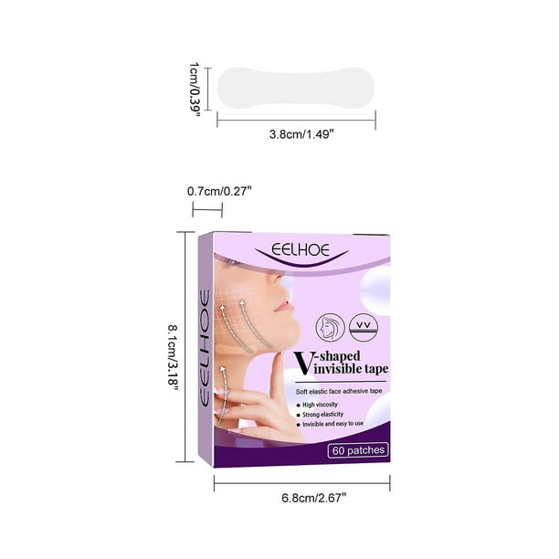 Face Lift Tape, Facial Tape Lift Invisible, Hide Facial Wrinkles And Double  Chin, Lift V Line Facial Sagging Skin, High Elasticity And Makeup Face Lif