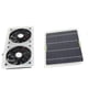 thumbnail image 4 of Juego De Ventilador De Panel Solar, Kit De Ventilador Solar Amplias Aplicaciones Reducción De Temperatura 12 V Para Invernadero Para El Hogar, 4 of 7