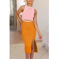 thumbnail image 3 of Vestido PRETTYGARDEN Mujer Verano Midi Ajustado XL, 3 of 5