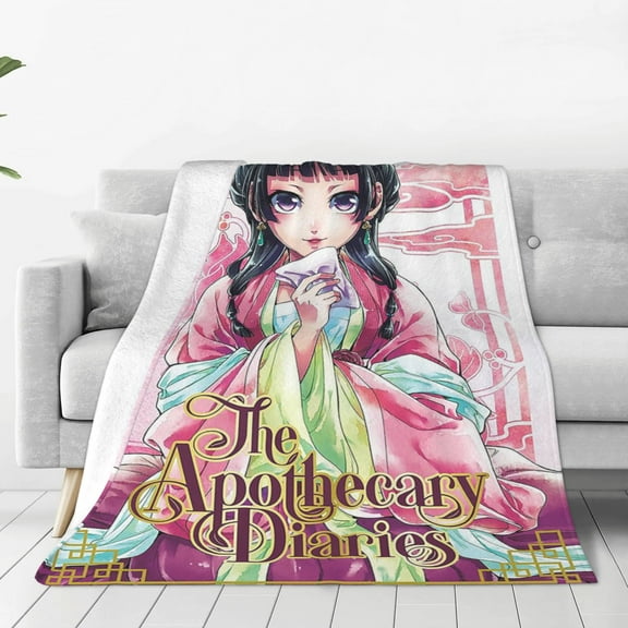 The Apothecary Diaries Soft Lightweight Bed Blankets Plush Fuzzy Cozy Blanket Microfiber Throw Blanket for Couch
