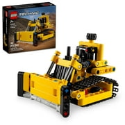 LEGO Technic Heavy-Duty Bulldozer Building Set, Kids Construction Toy, Vehicle Gift for Boys and Girls Ages 7 and Up, 42163