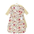 thumbnail image 2 of Hudson Baby Infant Girl Thermal Long Sleeve Sleeping Bag 2pk, Acorn Botanical, 12-18 Months, 2 of 4