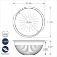 thumbnail image 4 of Nordic Ware 2-in-1 Colander and Bowl Set, 4 of 4