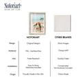 thumbnail image 6 of Beachside Parrot Pair Shadowbox Print Coastal Art Prints by Notoriart, Blonde Frame, 25 x 37, 6 of 7