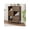 Brown, variant on EastVita 3-Tier Wooden Storage Cabinet – Sturdy Particle Board Organizer With Adjustable Shelves Multi-Purpose Bookshelf For Living Room Bedroom Office and Entryway
