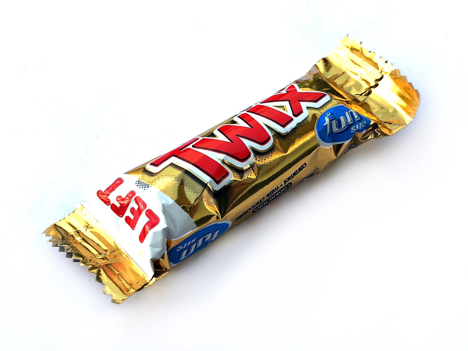 Twix Caramels Fun Size, Minis Chocolate Bar Candy Bulk - 2 Pounds