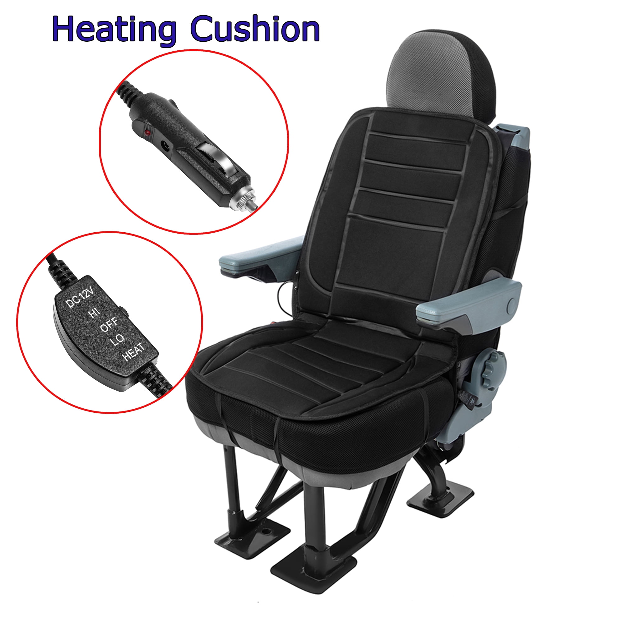 heated seat pad for office chair