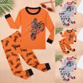 thumbnail image 4 of Paguaki Boy Pajamas Long Sleeve Top And Pants 2-Piece Spring Summer Winter Warm Home Wear Sleepwear Set 2-9 T, 4 of 9