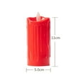 thumbnail image 2 of Velas de decoración sin llama Luz Auto Swing Vela realista LED Decoraciones para el hogar de seguridad, 2 of 8