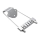 thumbnail image 2 of Puente de cordal para guitarra de 6 cuerdas: reemplazo directo de accesorios para instrumentos musicales Plata, 2 of 9