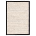 thumbnail image 3 of Safavieh Natural Fiber Kentigern Solid Area Rug, Marble/Black, 3' x 5', 3 of 15