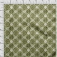 thumbnail image 4 of oneOone Cotton Poplin Light Green Fabric Geometric Sewing Material Print Fabric By The Yard 42 Inch Wide, 4 of 4