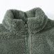 thumbnail image 4 of Abrigo de invierno de piel sintética MarinaVida para niño y niña, chaqueta polar cálida con cuello alto, cremallera y bolsillos, 4 of 7