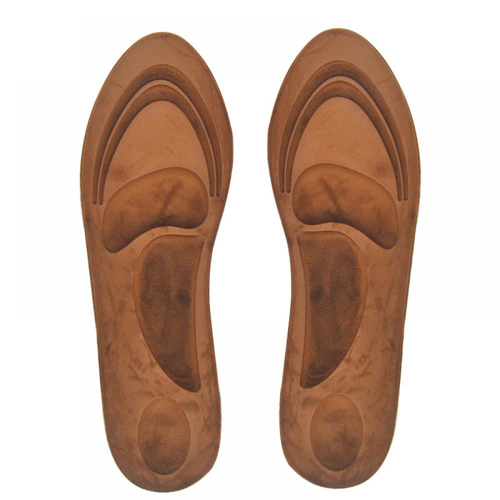 Soft Suede Foam Orthotic Insole Arch Support Orthopedic Insoles Shoe Pads 