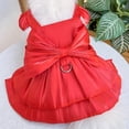 thumbnail image 3 of Pet Dog Dresses Dogs Puppy Birthday Wedding Clothes Spring Summer Princess Pet Dresses Girl Female Doggie Tutu Skirt Apparel for Chihuahua Yorkies Cat Outfit, 3 of 9