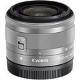 thumbnail image 3 of Canon EF-M 15-45mm F/3.5-6.3 IS STM Lens (Silver) (International Model) with Cleaning Kit and Filter Kits(International Model), 3 of 6