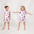 thumbnail image 3 of joogoo Cute Octopus Cartoon Pattern Pajama Sets Short Sleeve Cotton 2-Piece Sleepwear 14Y, 3 of 7