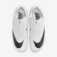 thumbnail image 4 of Nike Zoom Rival Track & Field Sprinting Spikes FZ9663-100, White/Metallic Silver/Black Size 8, 4 of 6