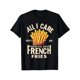 thumbnail image 1 of Boys' 'All I Care About Are Crisp French Fries' T-Shirt - Soft, Breathable Cotton, Comfortable Short Sleeve Tee for Youngsters - Perfect Gift, 1 of 6