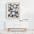 thumbnail image 2 of Disco Balls - Photography Abstract Black and White Geometric Modern Art Nightlife Retro Oak Framed Wall Art Print 24 x 30 inches, 2 of 3