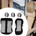 thumbnail image 2 of Funda para Asiento de Coche Colamx Protector de Asiento Delantero Poliéster Gris, 2 of 8