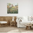 thumbnail image 2 of Stupell Industries Vibrant Flower Blossoms Surrounding Rural Barn Nature Painting Gallery Wrapped Canvas Print Wall Art, Design by Carol Robinson, 2 of 7