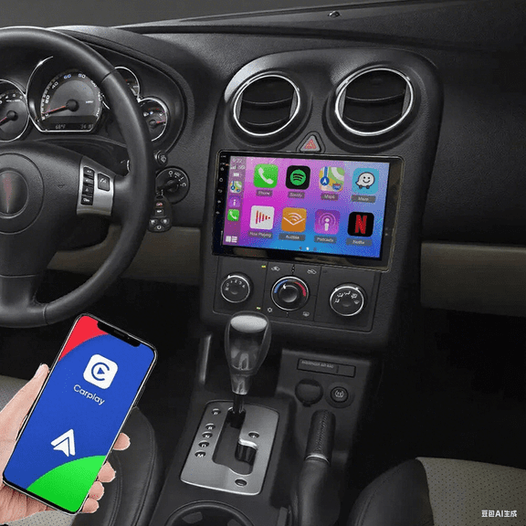 Gsuatey Car Radio Stereo for Pontiac G6 2005-2010: 8 Inch 1280*800 Touchscreen with Wireless Carplay Android Auto Bluetooth GPS/FM/SWC/Camra