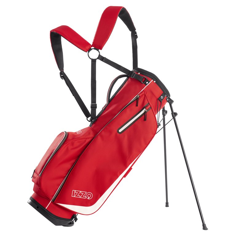 Izzo Golf Ultra-Lite Stand Bag - Red - Walmart.com