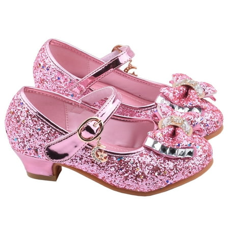 

TOWED22 Slippers For Toddler Boys Princess Shoes Sandals Bling Infant Baby Bowknot Crystal Single Girls Pearl Kids Baby Shoes Pink