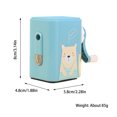 thumbnail image 3 of Clearance! Kbndieu Pencil Sharpener, Colored Pencil Sharpener Manual for Pencils and Crayon (Blue), 3 of 8