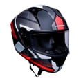 thumbnail image 1 of Casco para moto talla M cetificado bluetooth rojo, 1 of 6