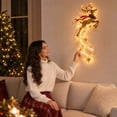 thumbnail image 6 of Christmas Magic Trail Wall Light, Reindeer Hanging Decoration, Outdoor Indoor Holiday Decor for Living Room Door, 6 of 6