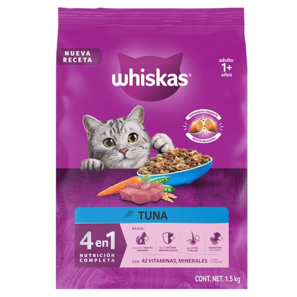 Alimento para gato Whiskas Sabor Atún 1.5kg