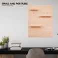 thumbnail image 5 of NUOLUX Pegboard Hook Chocolate 5pcs Wood Sticks For Woodworking, 5 of 8