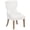 Beige/Rustic Honey, variant on Baney Fabric Upholstered Dining Side Chair Beige and Rustic Honey