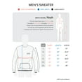 thumbnail image 6 of Hat and Beyond Men's Fashion Synthetic Snake Hide Sleeved Crew Neck Sweatshirt, 6 of 6