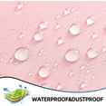 thumbnail image 4 of Gradient Pink Shower Curtain Set for Bathroom Polyester Waterproof Modern Shower Curtain Liner with 12 Hooks, 4 of 8