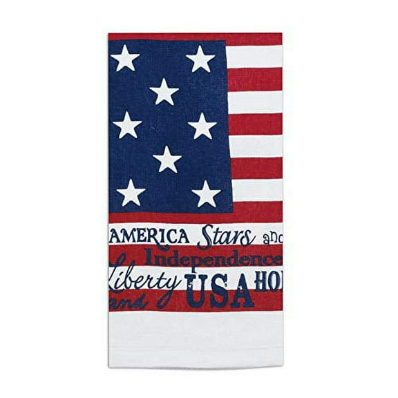 Kay Dee Designs America Dual Purpose Terry Towel, Multi Colors