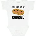 thumbnail image 3 of Inktastic You Had Me at Cookies Boys or Girls Baby Bodysuit, 3 of 5